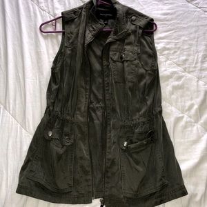 Olive Green Vest